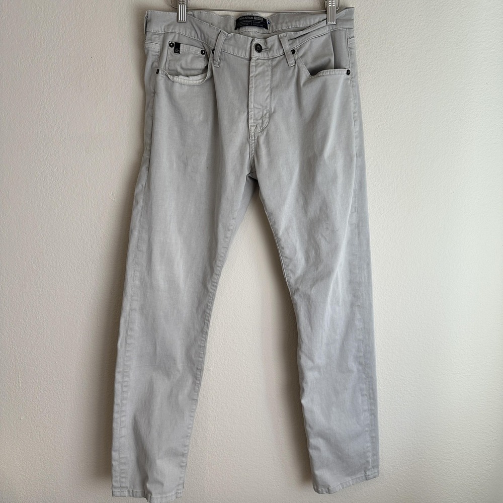 Big Star 1974 Straight Leg Pants Mens 31 Gray Casual Workwear Chinos